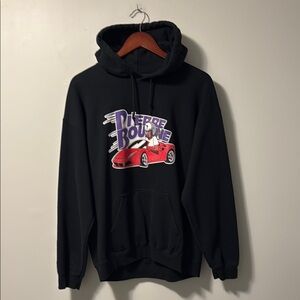 Pierre Bourne Yo Pierre Ferrari Racer Hoodie Men’s sz Lg EUC